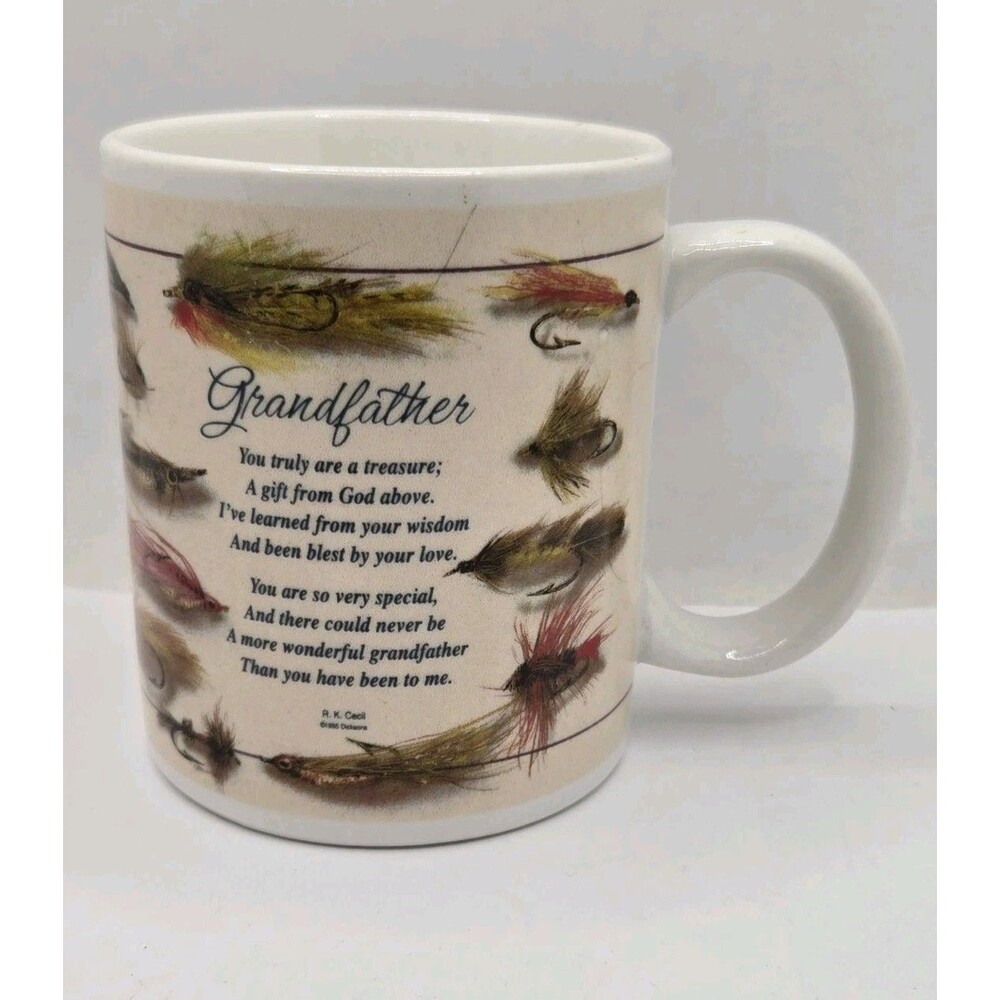 Mug Father's Day Religious Coffee Mug Fishing lures Dicksons